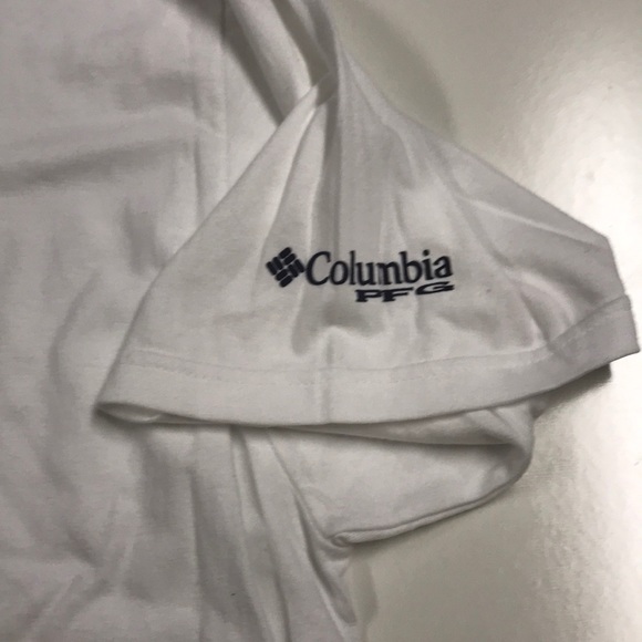 🆕 COLUMBIA PFG Mens USA FLAG Fishing Tee Shirt - Picture 3 of 4